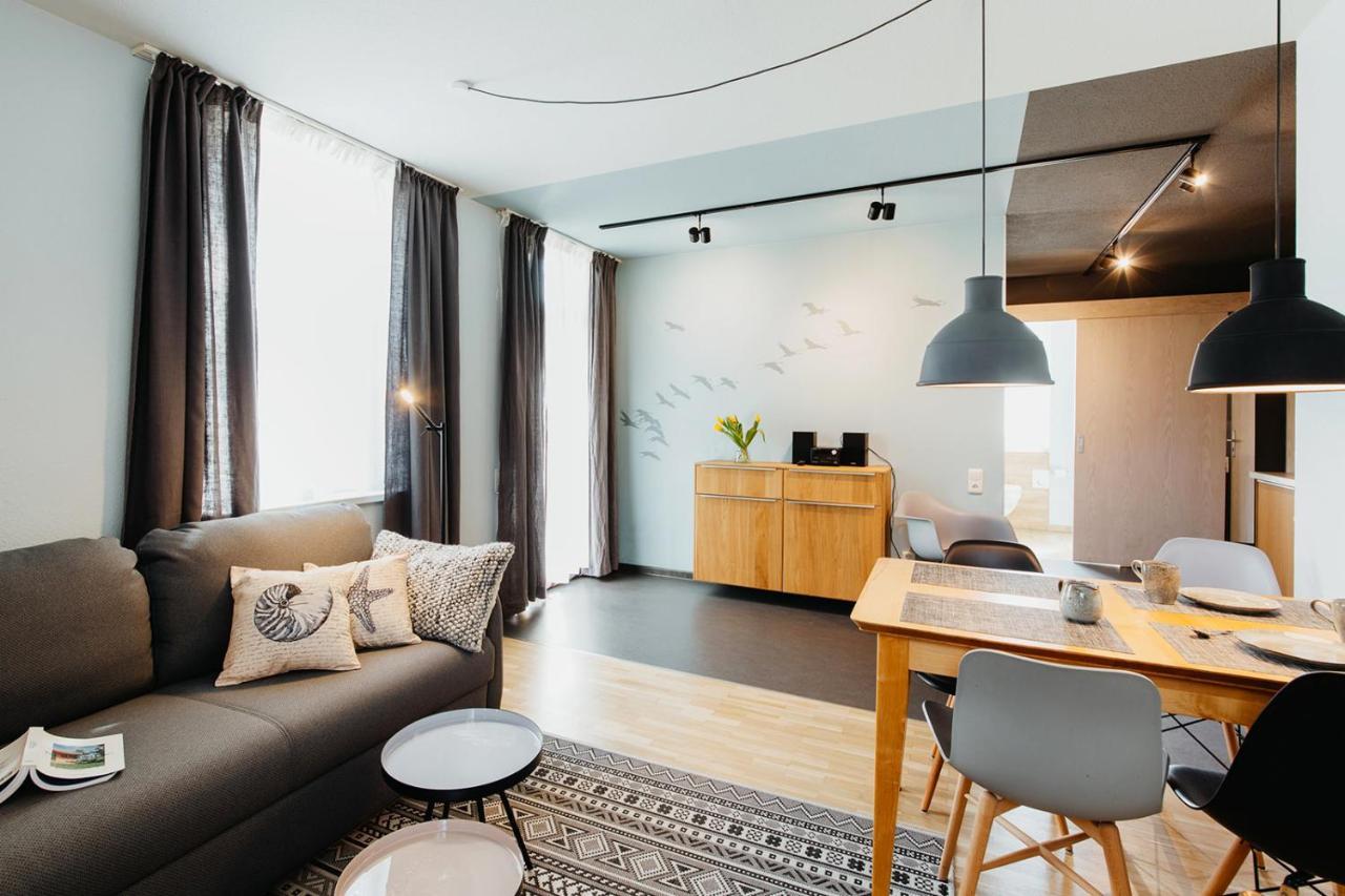 Apartamento Haus Am Schilf Wieck Exterior foto
