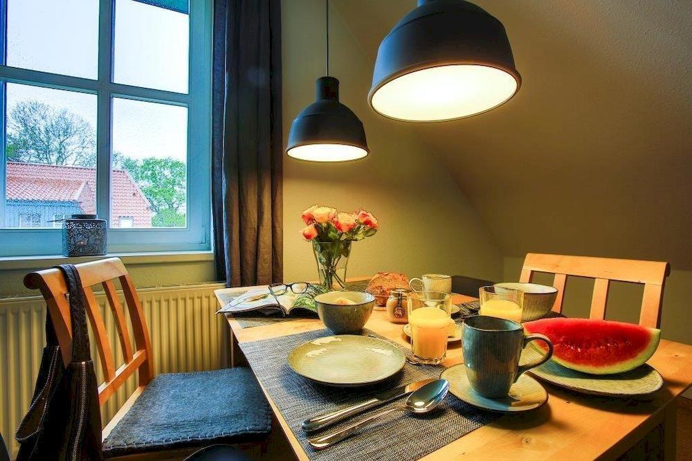 Apartamento Haus Am Schilf Wieck Exterior foto