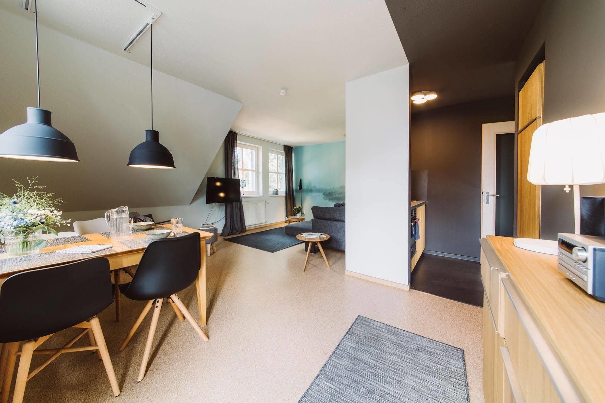 Apartamento Haus Am Schilf Wieck Exterior foto